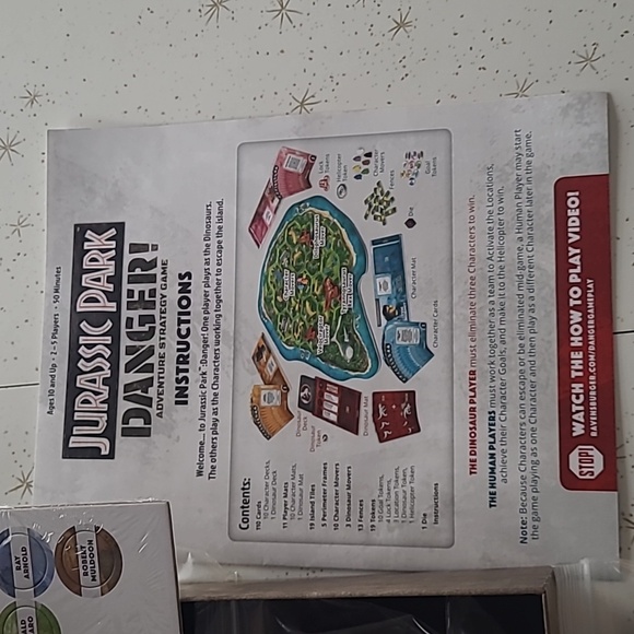 Jurassic Park Board Game - Picture 5 of 6